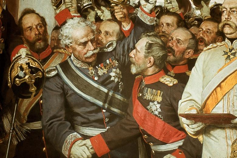 Немецкий государственный и политический деятель Отто фон Бисмарк, первый канцлер Германской империи