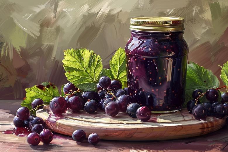 Рецепт варенья из черной смородины