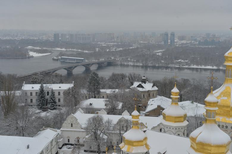 Вид на Киев