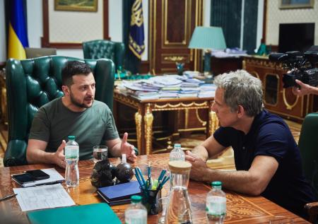 «Два комика»: британцы про встречу Зеленского с Беном Стиллером