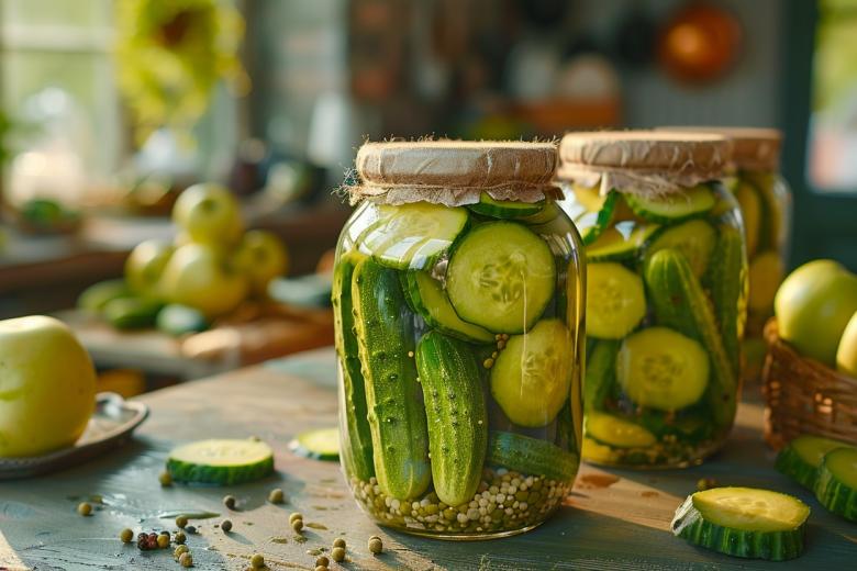 Маринованные огурцы