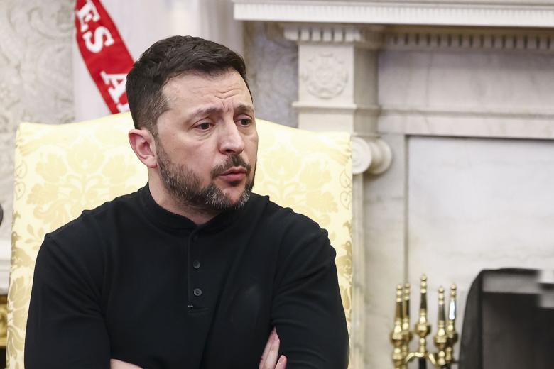 Владимир Зеленский в Овальном кабинете Белого дома в Вашингтоне, округ Колумбия, США, 28 февраля 2025 г.