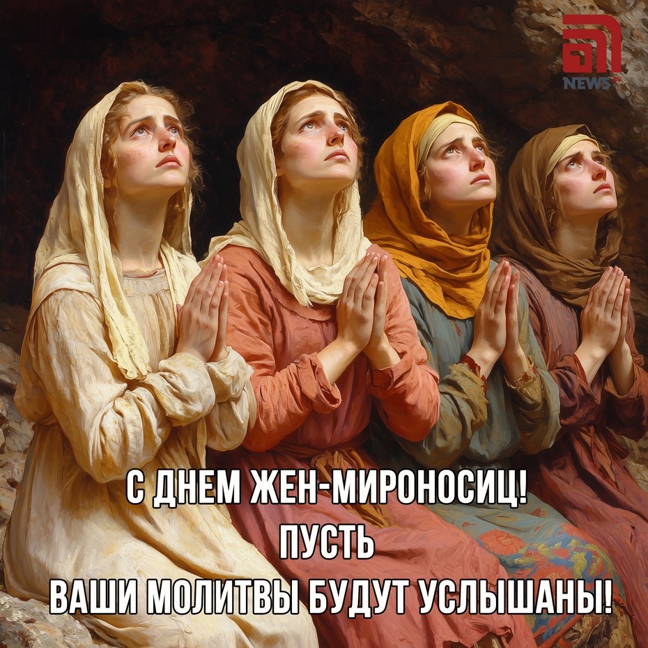 Онлайн-открытка с Днем жен-мироносиц