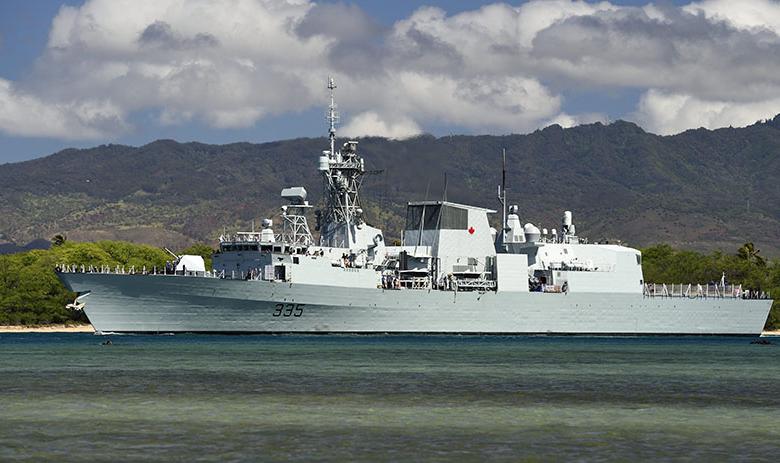 Военный корабль HMCS Calgary