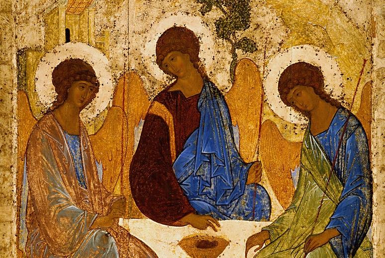 Икона Андрея Рублева «Троица»