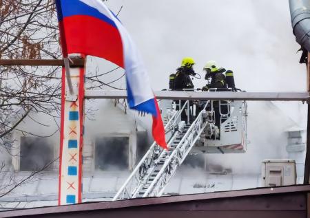 Пожар в столичном ресторане «Корчма Тарас Бульба» ликвидировали