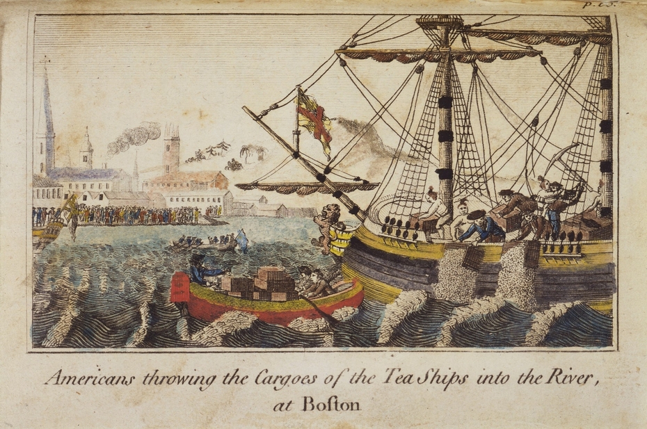 Раскрашенная гравюра Купера (1789)