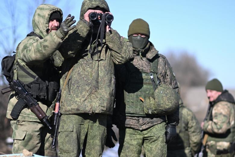 Военнослужащие мотострелковых подразделений ВС РФ
