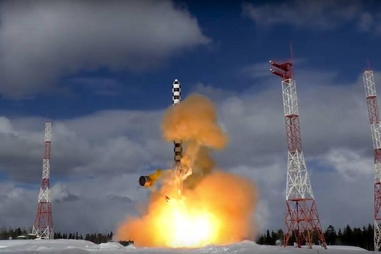 Испытания ракеты «Сармат»