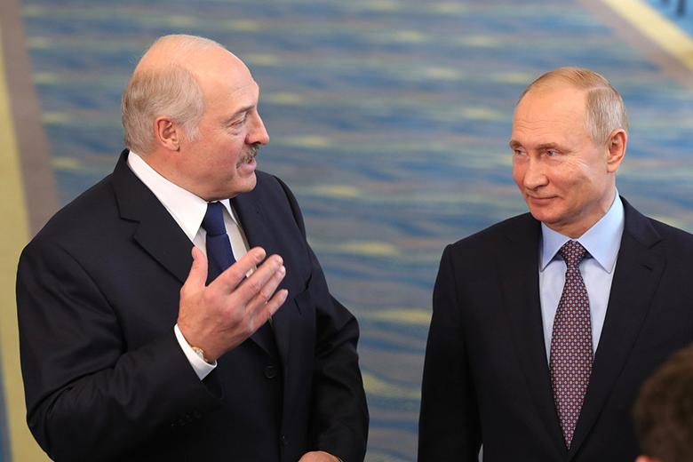 Александр Лукашенко и Владимир Путин