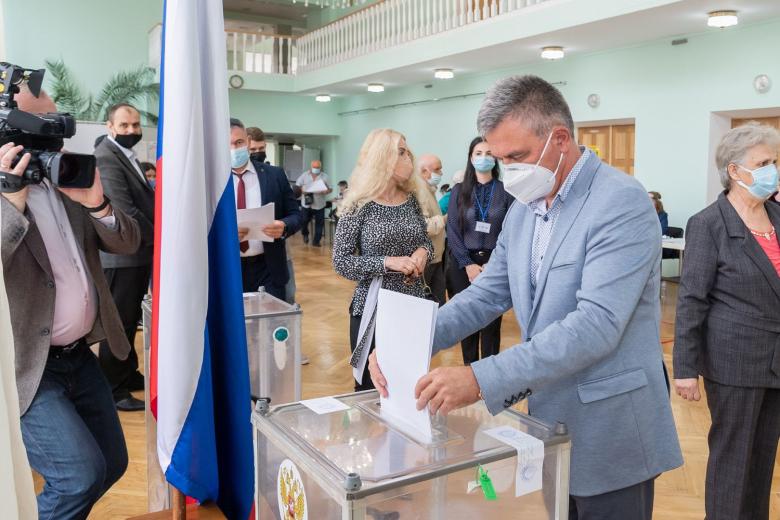 Президент непризнанной Приднестровской Молдавской республики (ПМР) Вадим Красносельский