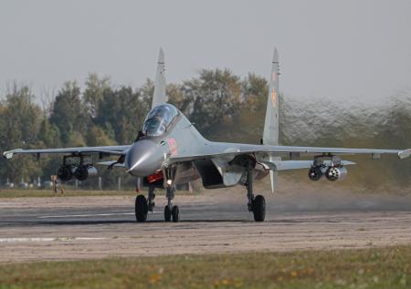 На восстановленном аэродроме в Сирии развернули боевую российскую авиацию