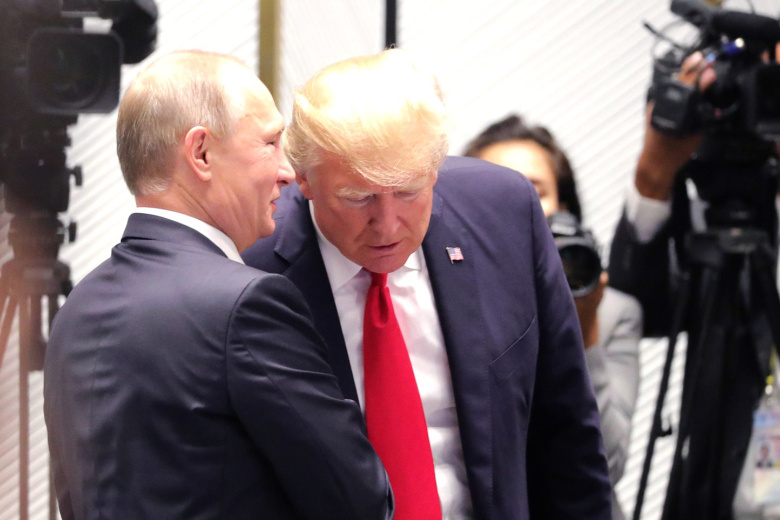Владимир Путин, Дональд Трамп