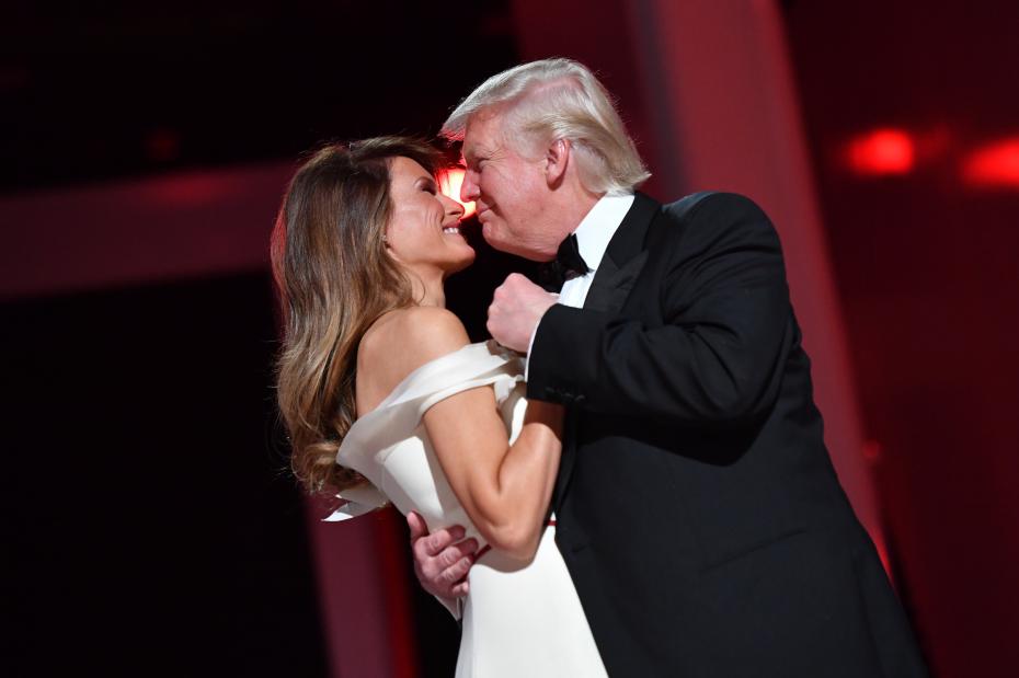 Дональд и Мелания Трамп