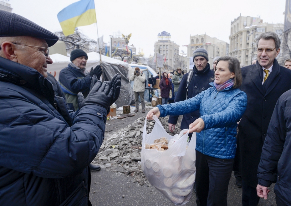 Виктория Нуланд, Киев, 11 декабря 2013 года