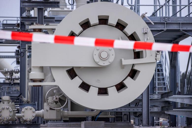 Объекты на территории газораспределительного центра магистрального газопровода