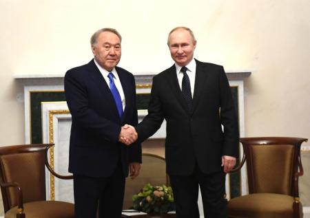 В Кремле подтвердили встречу Назарбаева с Путиным