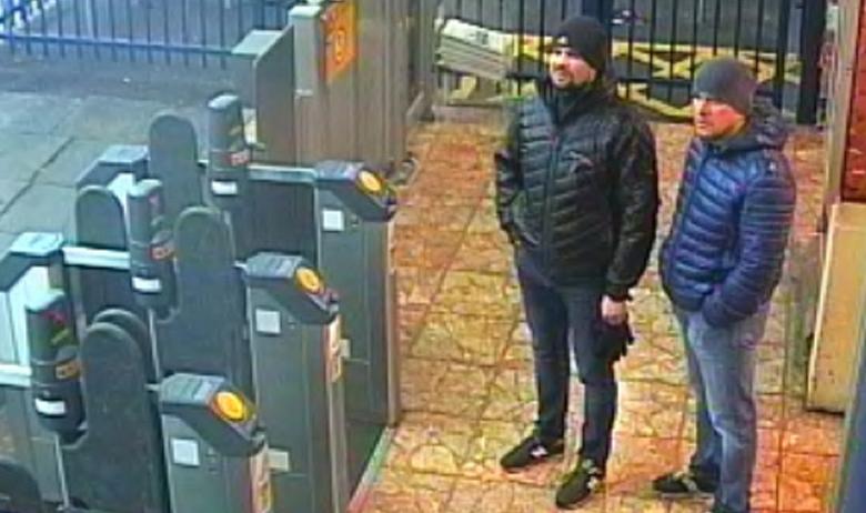 Подозреваемые Александр Петров и Руслан Боширов