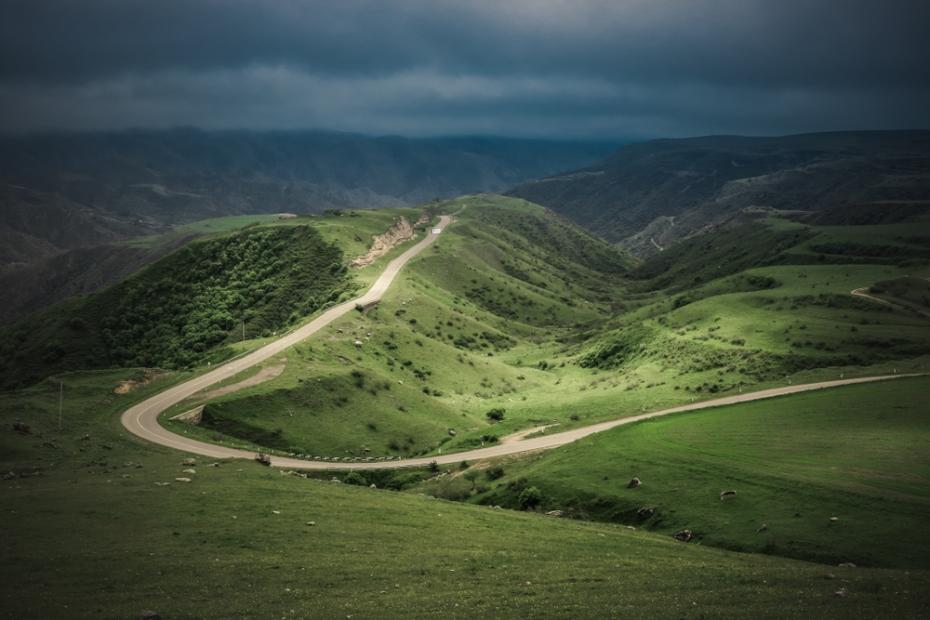 Дорога в Карабахе