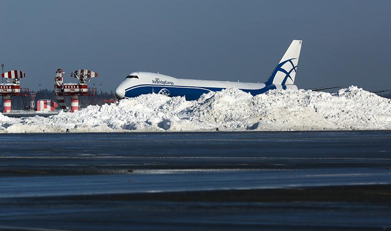 Грузовой самолёт Boeing-747 авиакомпании AirBridgeCargo 