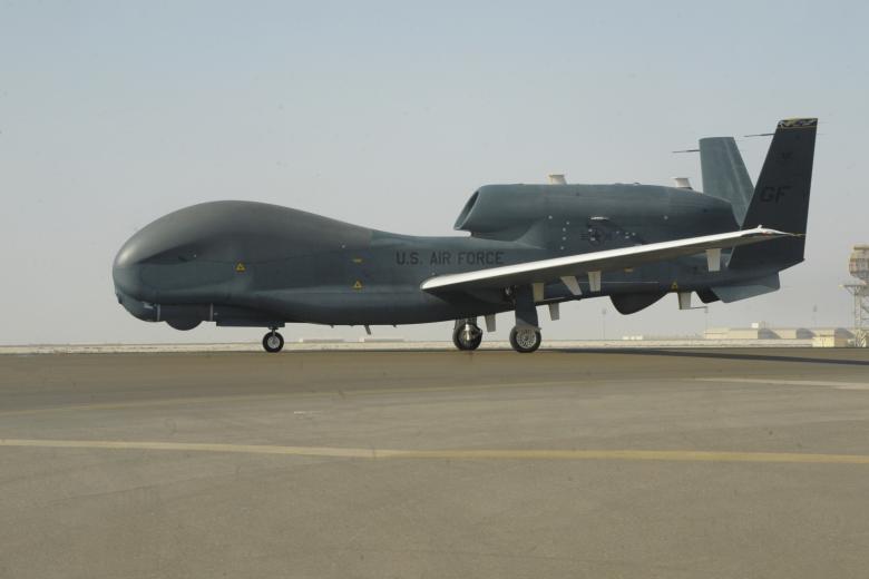 Беспилотник ВВС США RQ-4B Global Hawk