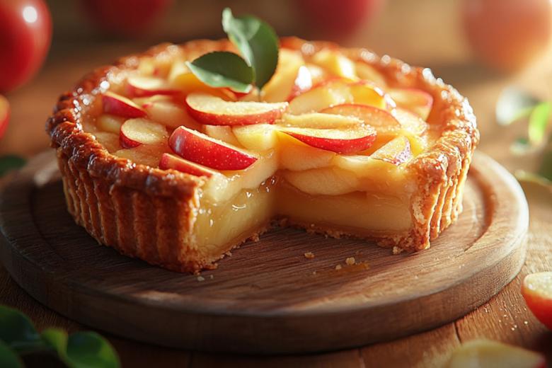 Классическая яблочная шарлотка
