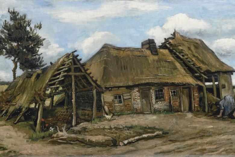 Картина «Пейзаж с крестьянским домом»