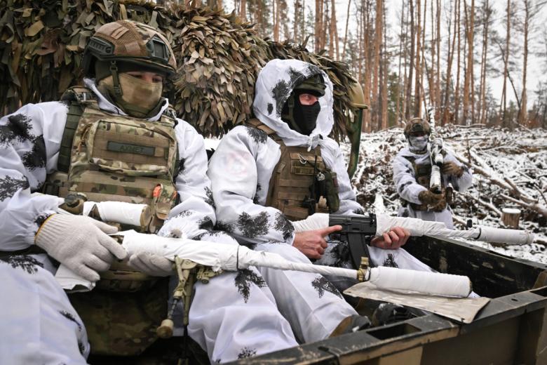 Военнослужащие ВС РФ в зоне СВО