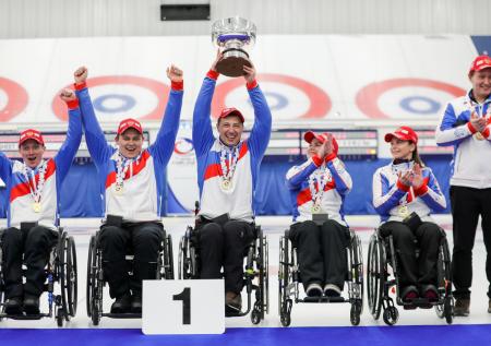 Сборная России выиграла чемпионат мира по кёрлингу на колясках