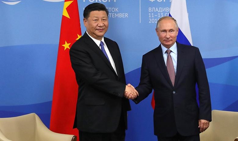 Си Цзиньпин и Владимир Путин