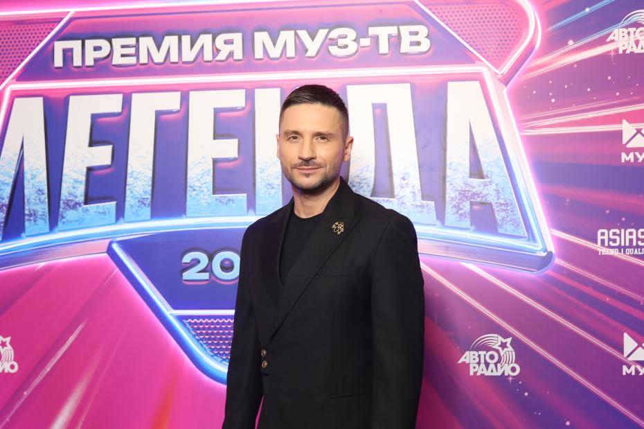 Сергей Лазарев во время гала-ужина «Премии МУЗ-ТВ 2025. Легенда»