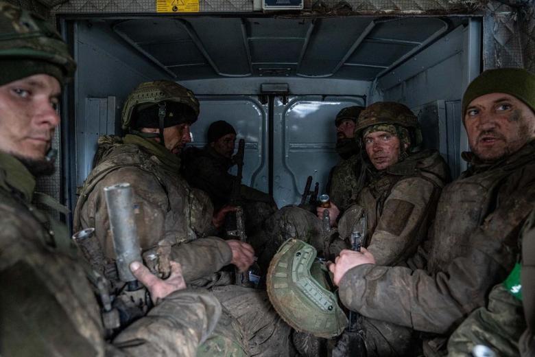 Военнослужащие ВСУ