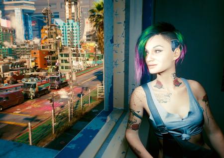 Разработчик исправил часть ошибок Cyberpunk 2077