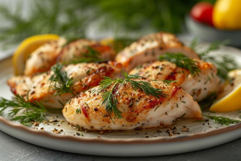 Диетическая курица в духовке