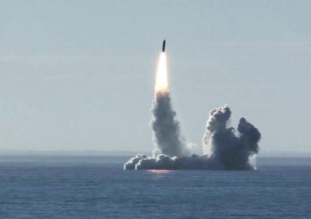Подлодка «Князь Олег» выполнила стрельбу «Булавой» по полигону на Камчатке