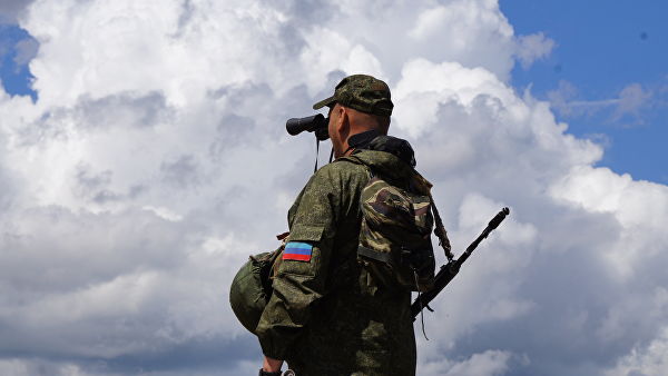 Военнослужащий Народной милиции ЛНР