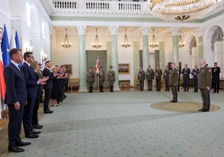 Дуда назначил начальника Генштаба Польши главнокомандующим в военное время