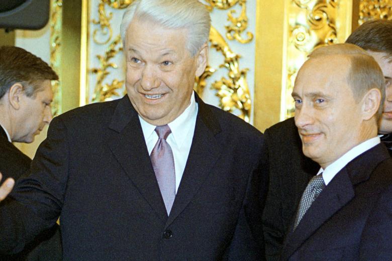 Борис Ельцин и Владимир Путин