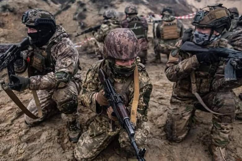 Военнослужащие ВСУ