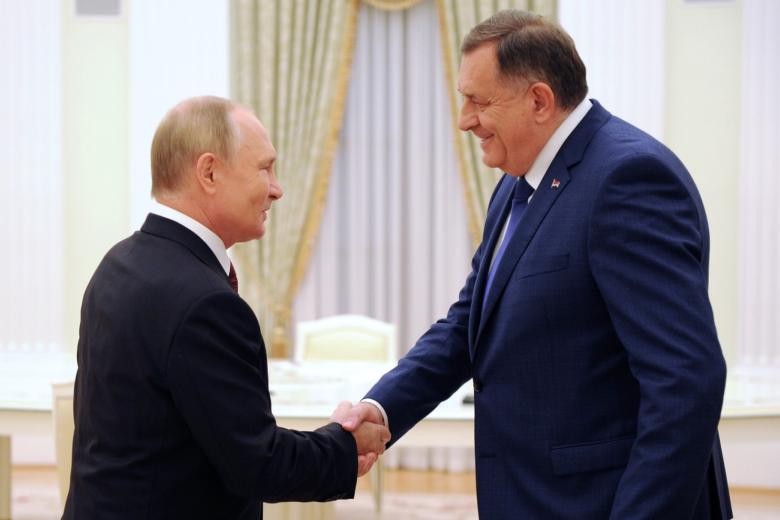 Владимир Путин и Милорад Додик