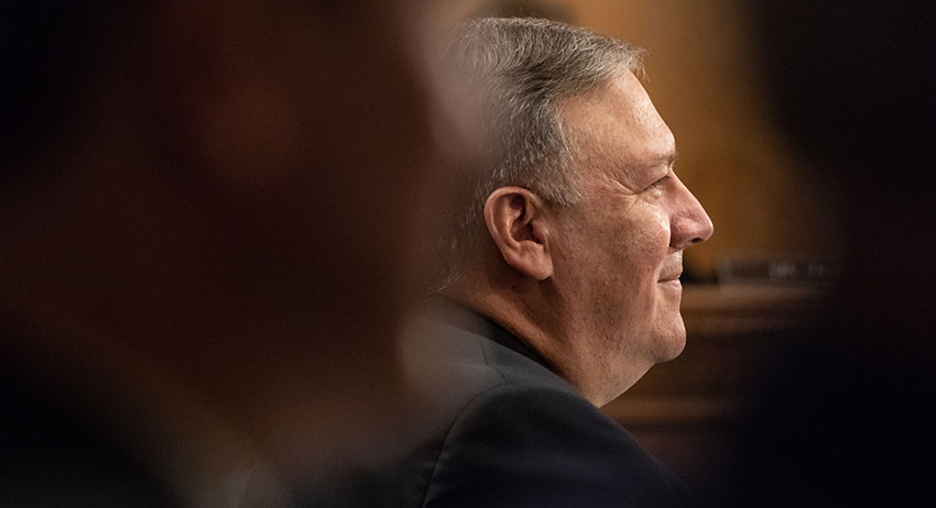 Госсекретарь США Майк Помпео