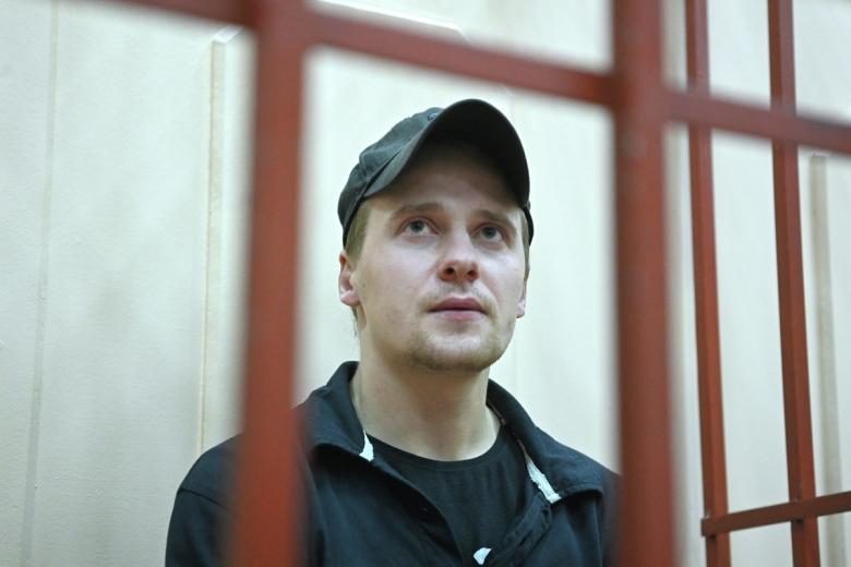 Александр Пермяков, обвиняемый в подрыве автомобиля писателя Захара Прилепина