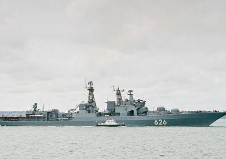 БПК «Вице-адмирал Кулаков» прошёл Ла-Манш под присмотром британских ВМС