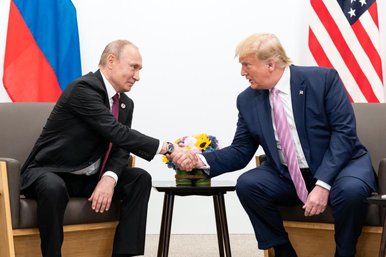 Владимир Путин и Дональд Трамп