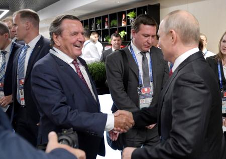 В МГИМО назвали причину поддержки Шредера со стороны Путина