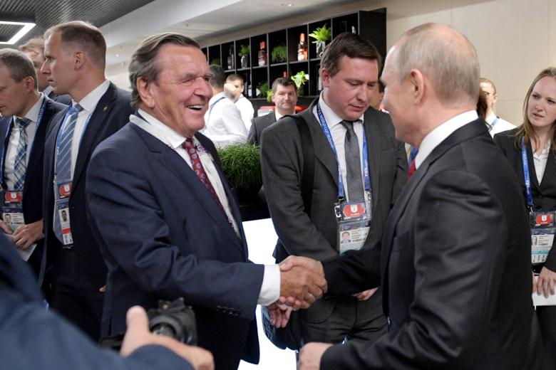 Герхард Шрёдер, Владимир Путин