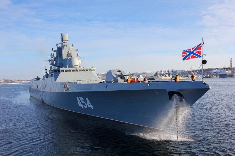 Фрегат Северного флота «Адмирал Горшков»