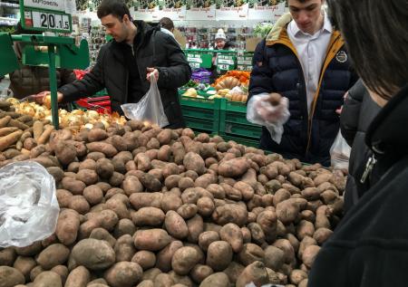 Сокращение производства картофеля взвинтит цены в магазинах