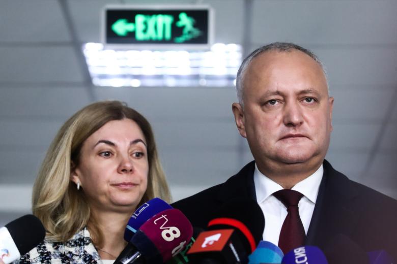 Галина и Игорь Додон