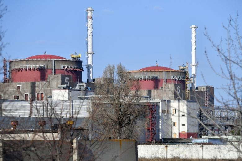 Запорожская атомная электростанция в Энергодаре